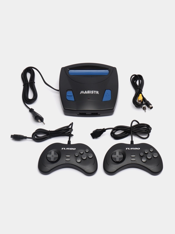 Игровая приставка Сега Sega Magistr Turbo Drive, 222 встроенные игры