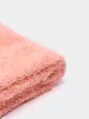 Кораллово-розовый полотенце махровое банное, разные размеры, хлопок