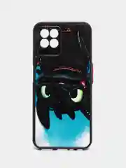 Угольный чехол с рисунком на Realme 8i и Realme Narzo 50 4G (Реалми 8i и Реалми Нарзо 50 4G)