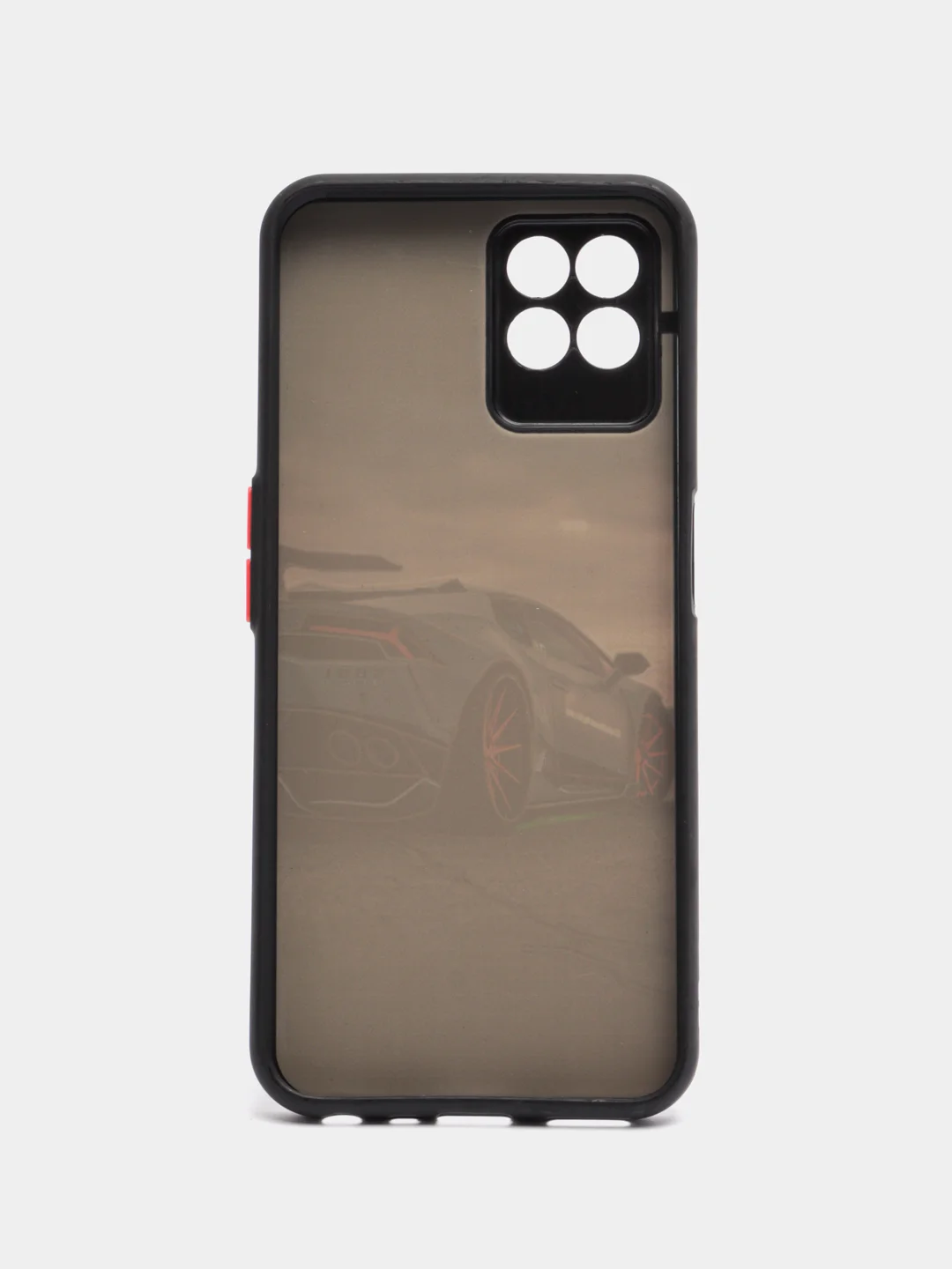 Хром чехол с рисунком на Realme 8i и Realme Narzo 50 4G (Реалми 8i и Реалми Нарзо 50 4G)
