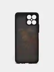 Голубой чехол с рисунком на Huawei Honor X8 ( Хуавей Хонор Х8)
