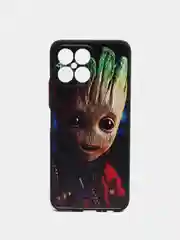 Терракотовый чехол с рисунком на Huawei Honor X8 ( Хуавей Хонор Х8)