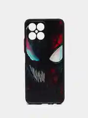 Черный чехол с рисунком на Huawei Honor X8 ( Хуавей Хонор Х8)