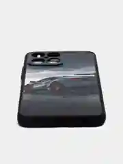 Хром чехол с рисунком на Huawei Honor X8 ( Хуавей Хонор Х8)