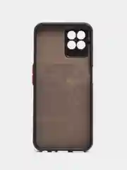 Серый чехол с рисунком на Realme 8i и Realme Narzo 50 4G (Реалми 8i и Реалми Нарзо 50 4G)