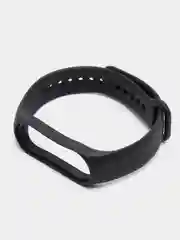 Черный силиконовый ремешок Xiaomi Mi Band 5, 6, 7, гипоаллергенный