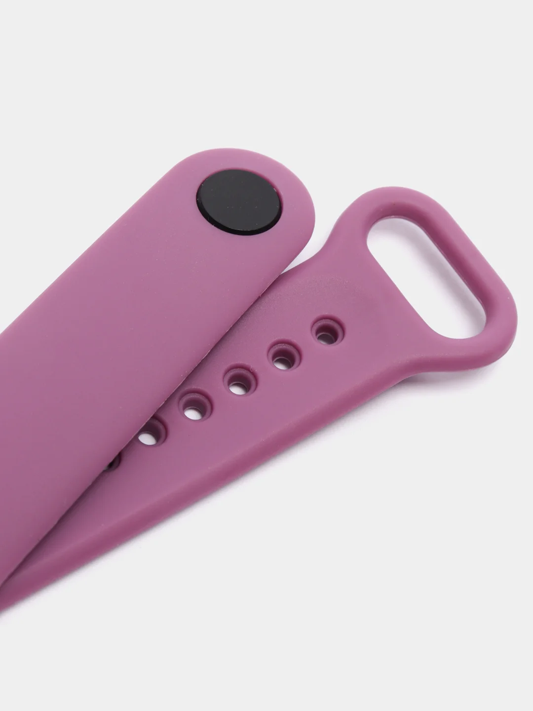 Тёмно-бордовый силиконовый ремешок Xiaomi Mi Band 5, 6, 7, гипоаллергенный