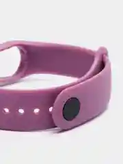 Тёмно-бордовый силиконовый ремешок Xiaomi Mi Band 5, 6, 7, гипоаллергенный