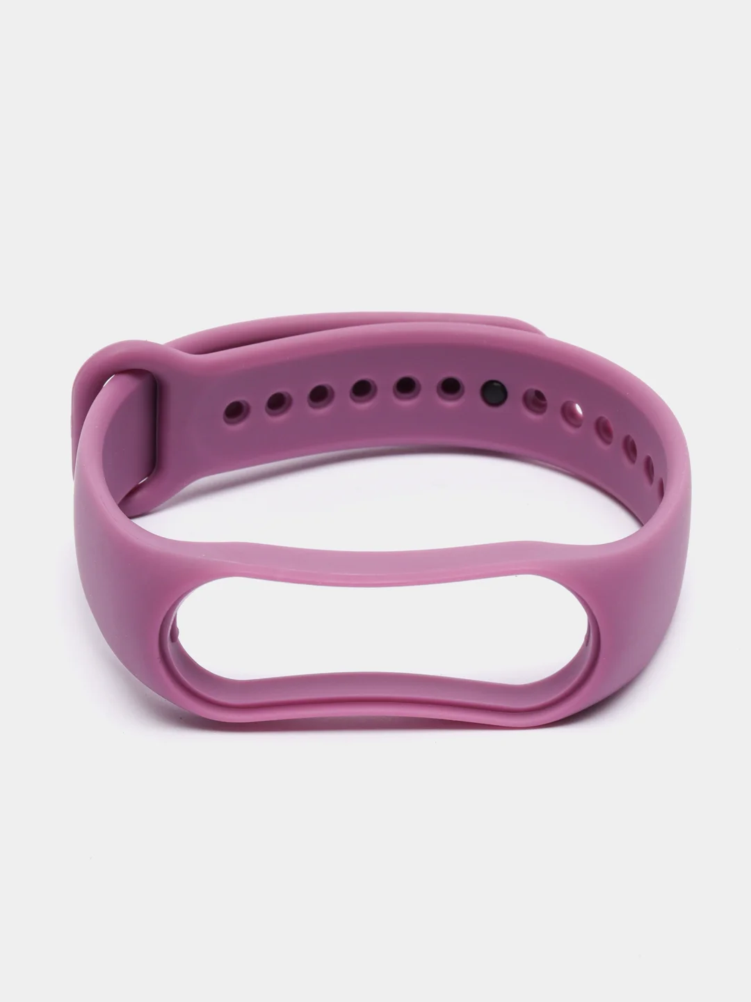 Тёмно-бордовый силиконовый ремешок Xiaomi Mi Band 5, 6, 7, гипоаллергенный