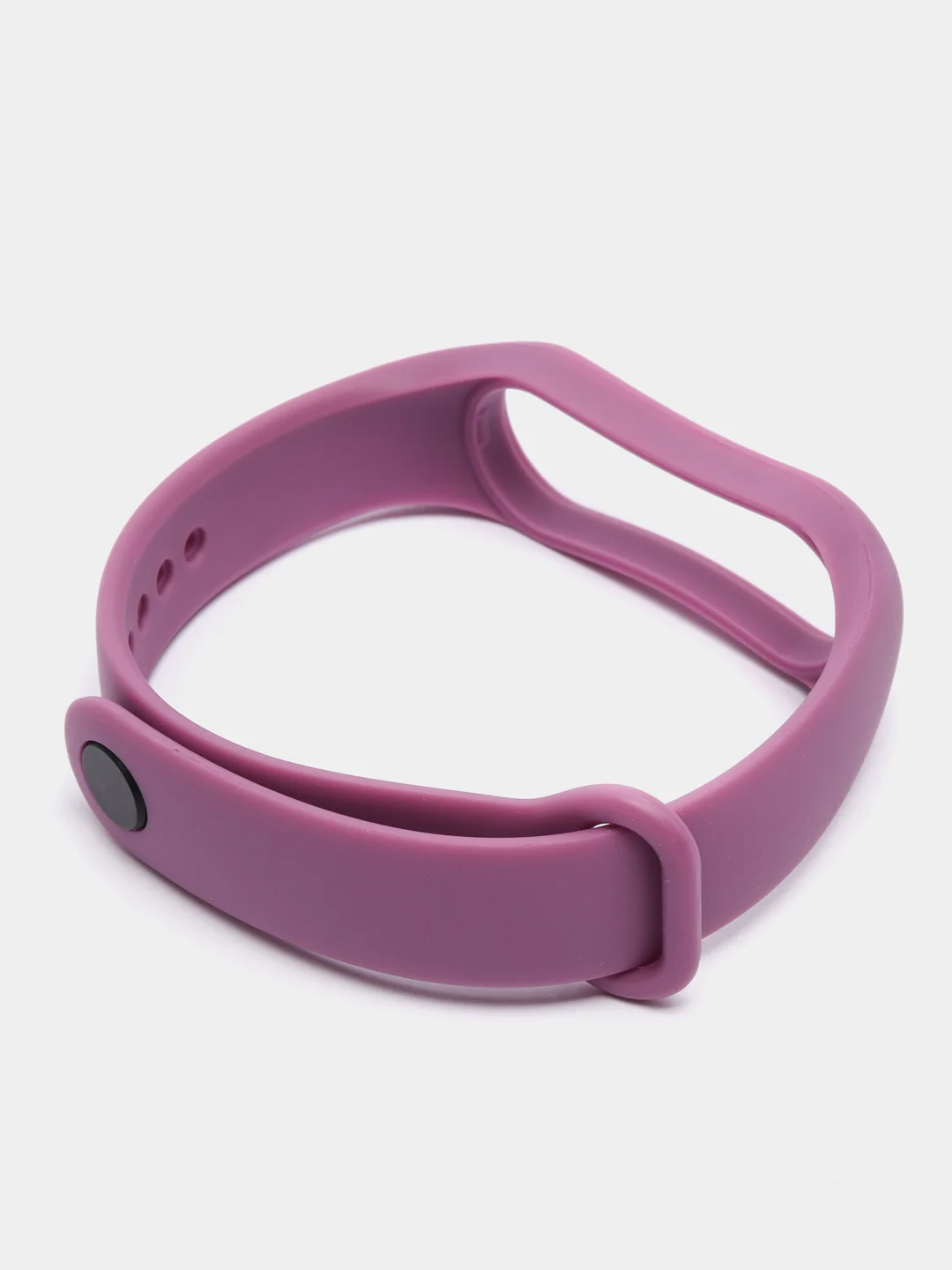Тёмно-бордовый силиконовый ремешок Xiaomi Mi Band 5, 6, 7, гипоаллергенный