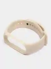 Слоновая кость силиконовый ремешок Xiaomi Mi Band 5, 6, 7, гипоаллергенный