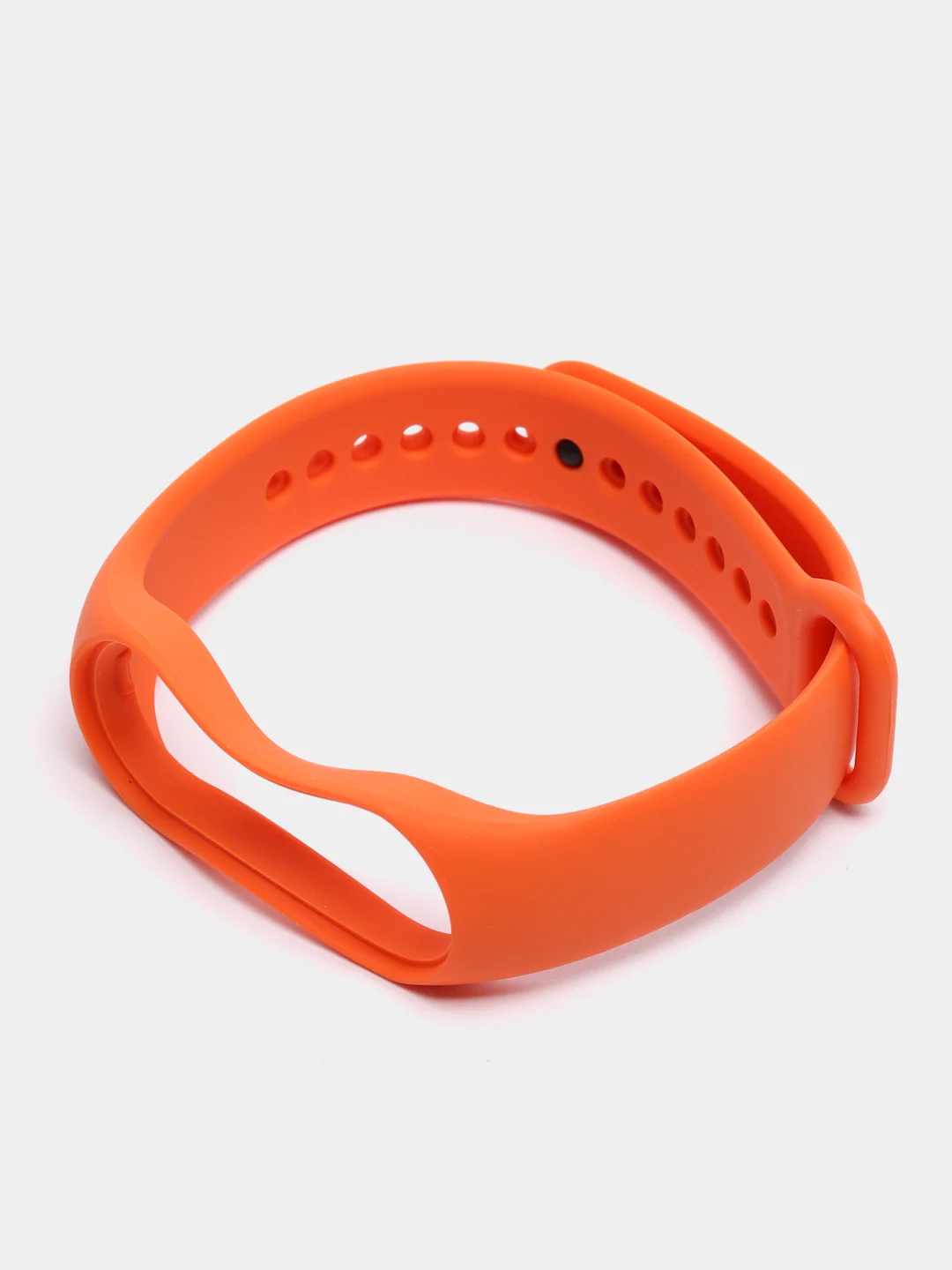 Манго силиконовый ремешок Xiaomi Mi Band 5, 6, 7, гипоаллергенный