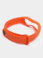 Манго силиконовый ремешок Xiaomi Mi Band 5, 6, 7, гипоаллергенный