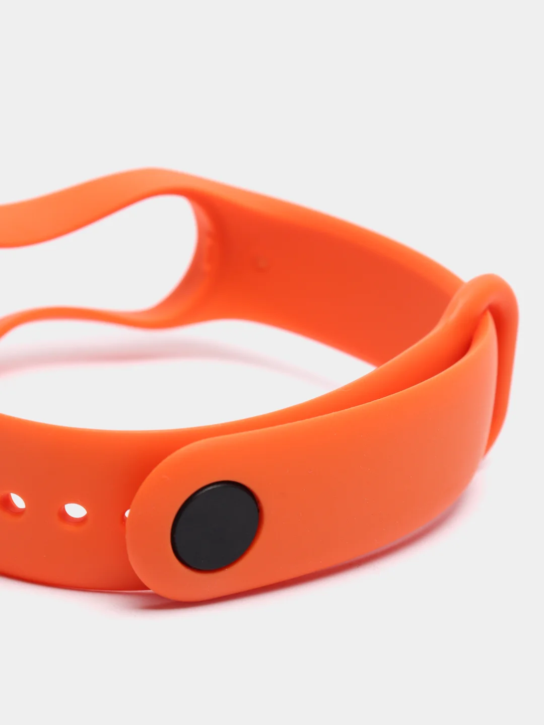 Манго силиконовый ремешок Xiaomi Mi Band 5, 6, 7, гипоаллергенный