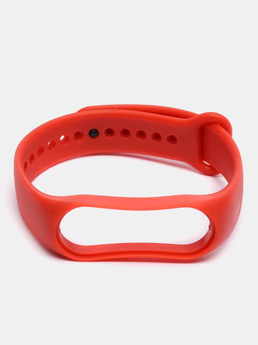 Бордовый силиконовый ремешок Xiaomi Mi Band 5, 6, 7, гипоаллергенный
