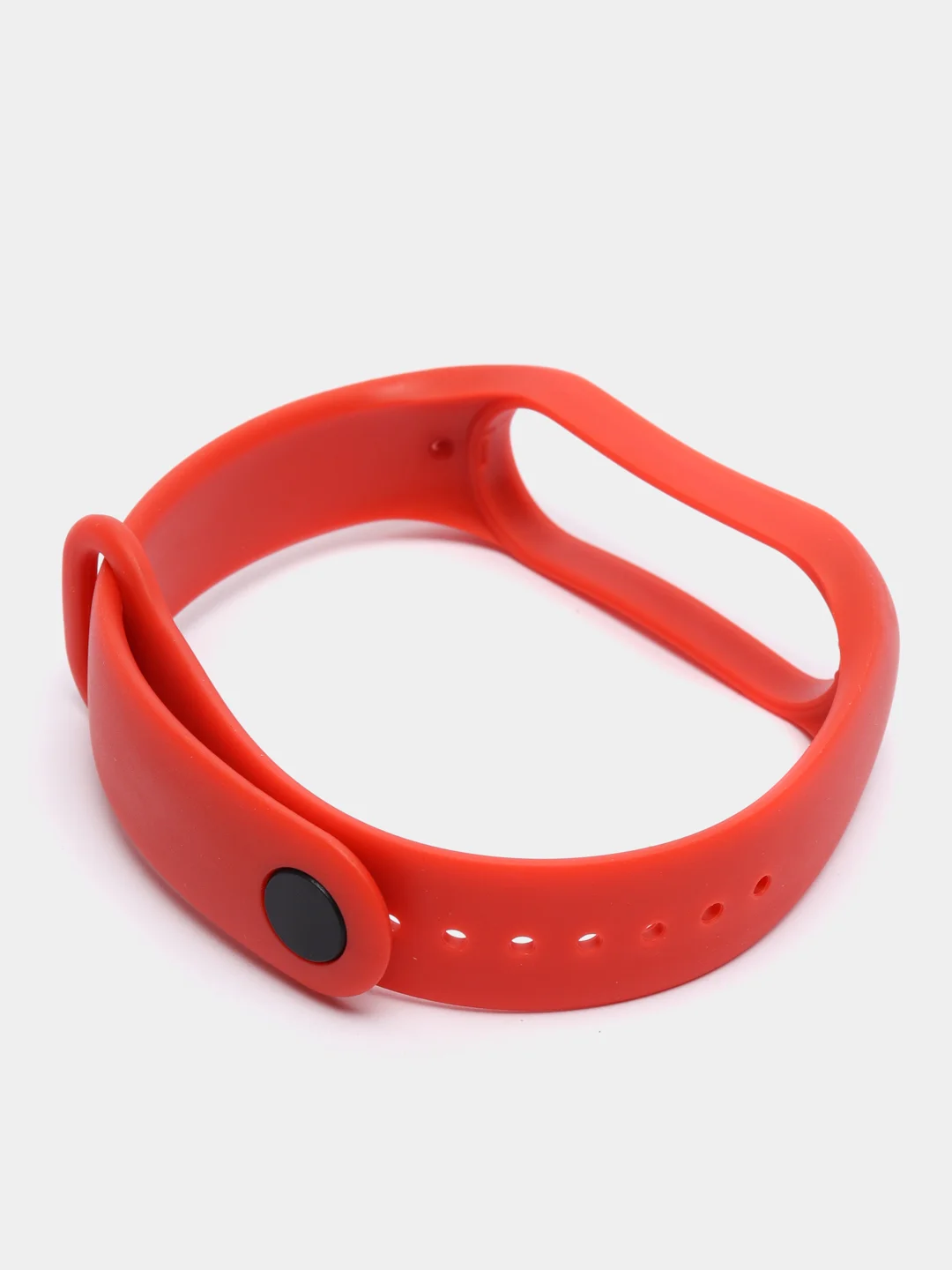 Бордовый силиконовый ремешок Xiaomi Mi Band 5, 6, 7, гипоаллергенный