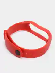 Бордовый силиконовый ремешок Xiaomi Mi Band 5, 6, 7, гипоаллергенный