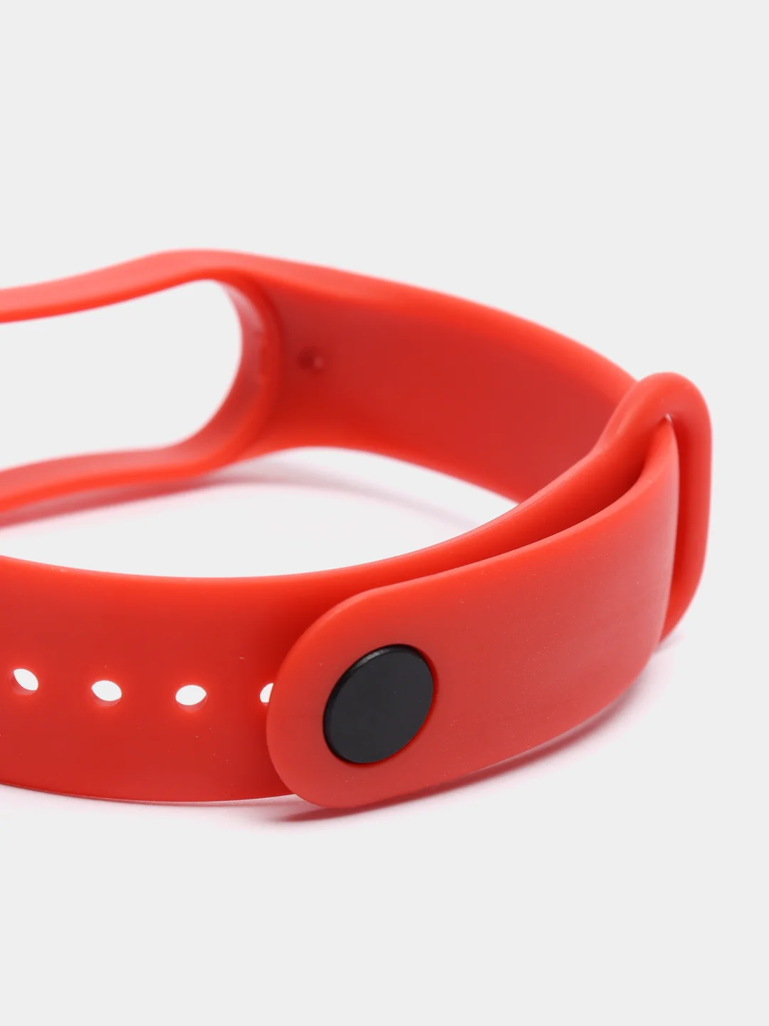 Бордовый силиконовый ремешок Xiaomi Mi Band 5, 6, 7, гипоаллергенный