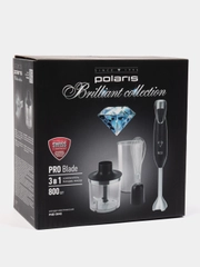 Погружной блендер Polaris PHB 0848 Brilliant Collection, черный