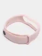 Пудровый силиконовый ремешок Xiaomi Mi Band 5, 6, 7, гипоаллергенный