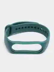 Тёмно-бирюзовый силиконовый ремешок Xiaomi Mi Band 5, 6, 7, гипоаллергенный