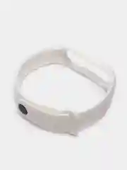 Белый силиконовый ремешок Xiaomi Mi Band 5, 6, 7, гипоаллергенный