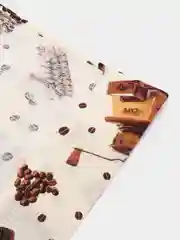 Кремовый кухонное полотенце, вафельное, 50 х 70 см, хлопок, 3 штуки