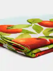 Зеленый кухонное полотенце, вафельное, 50 х 70 см, хлопок, 3 штуки