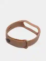 Карамельный силиконовый ремешок Xiaomi Mi Band 5, 6, 7, гипоаллергенный