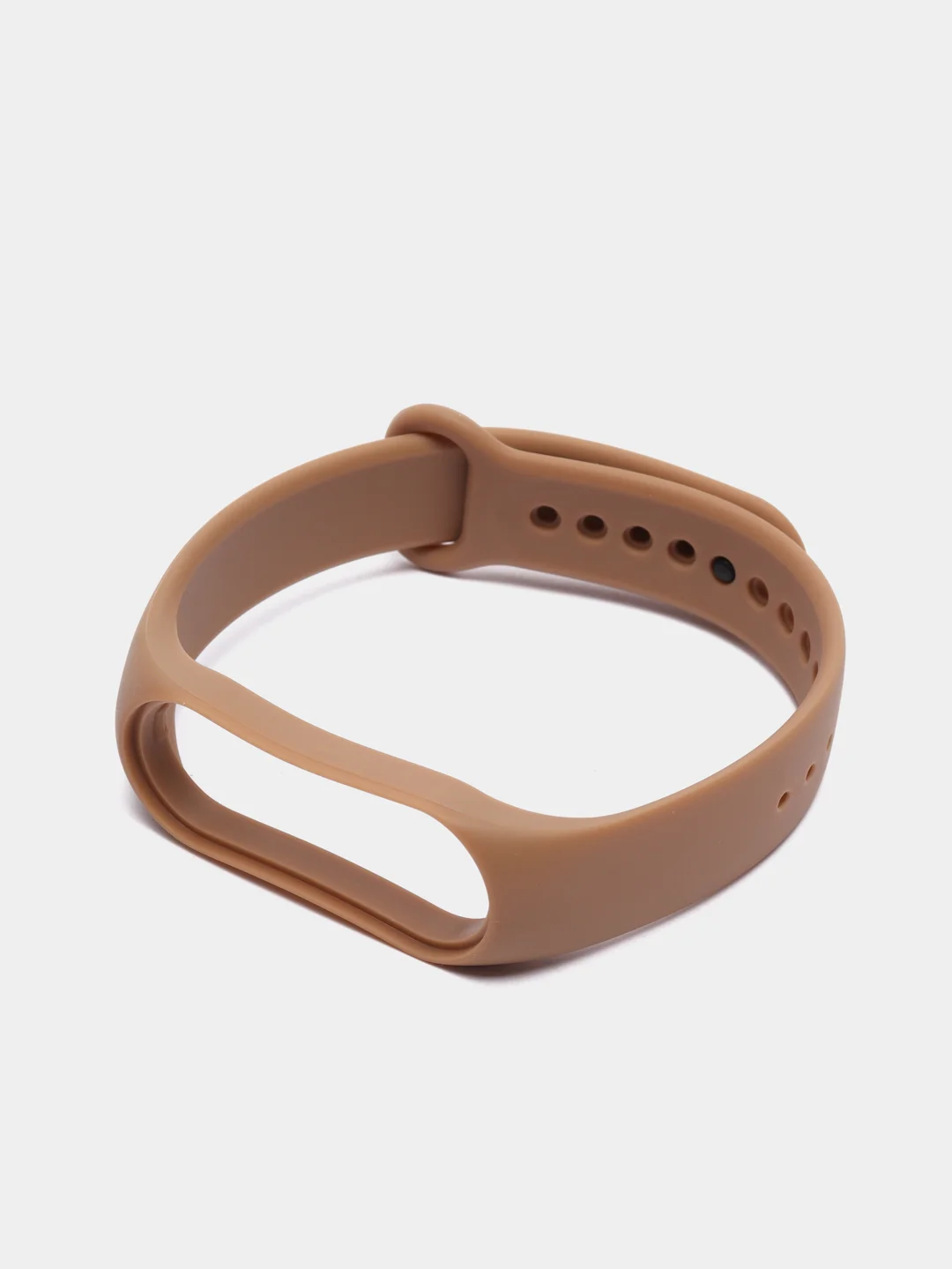 Карамельный силиконовый ремешок Xiaomi Mi Band 5, 6, 7, гипоаллергенный