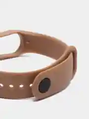 Карамельный силиконовый ремешок Xiaomi Mi Band 5, 6, 7, гипоаллергенный