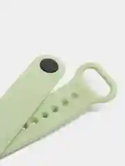 Мятный силиконовый ремешок Xiaomi Mi Band 5, 6, 7, гипоаллергенный