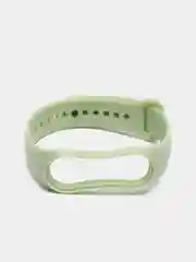 Мятный силиконовый ремешок Xiaomi Mi Band 5, 6, 7, гипоаллергенный