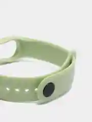 Мятный силиконовый ремешок Xiaomi Mi Band 5, 6, 7, гипоаллергенный