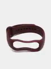 Марсала силиконовый ремешок Xiaomi Mi Band 5, 6, 7, гипоаллергенный