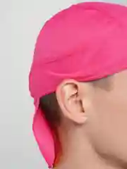 Фуксия бандана спортивная, дышащая