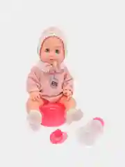 Розовый пупс Miss Kapriz, 30 см