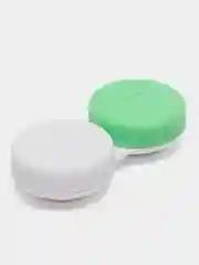 Зеленый контейнер для контактных линз