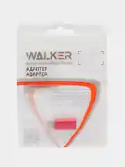 Алый переходник (адаптер) с Micro USB на Lightning Walker