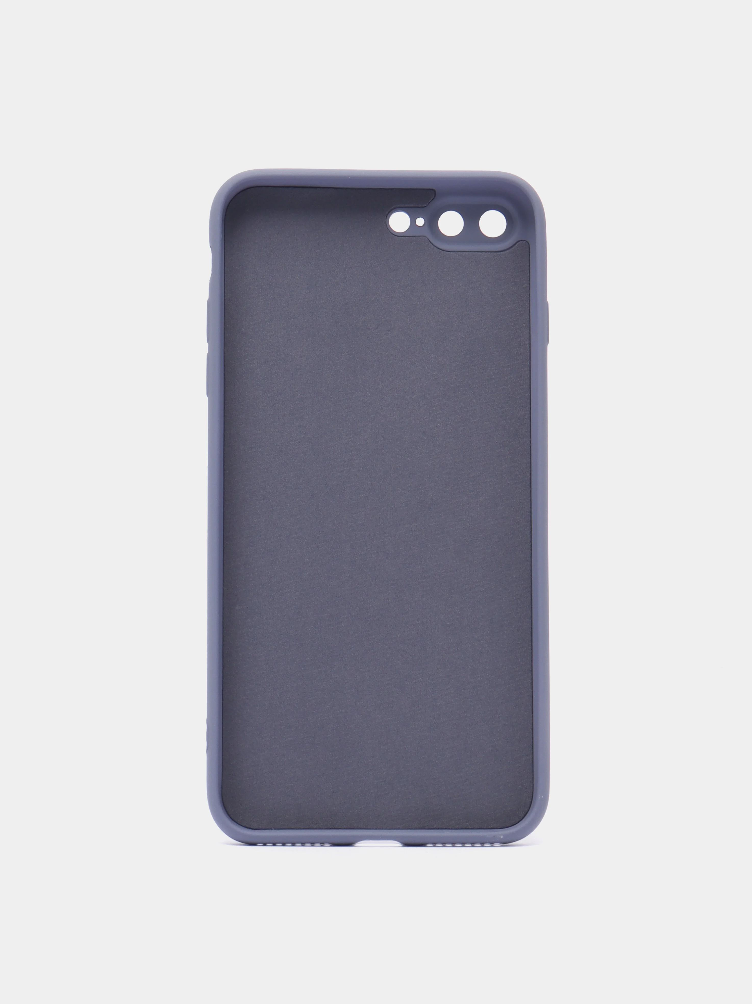 Синий меланж чехол с мягким подкладом iPhone 6/6s, 7/8, 7+/8+, X/Xs, Xr, 11, 11 Pro, 12/12 Pro