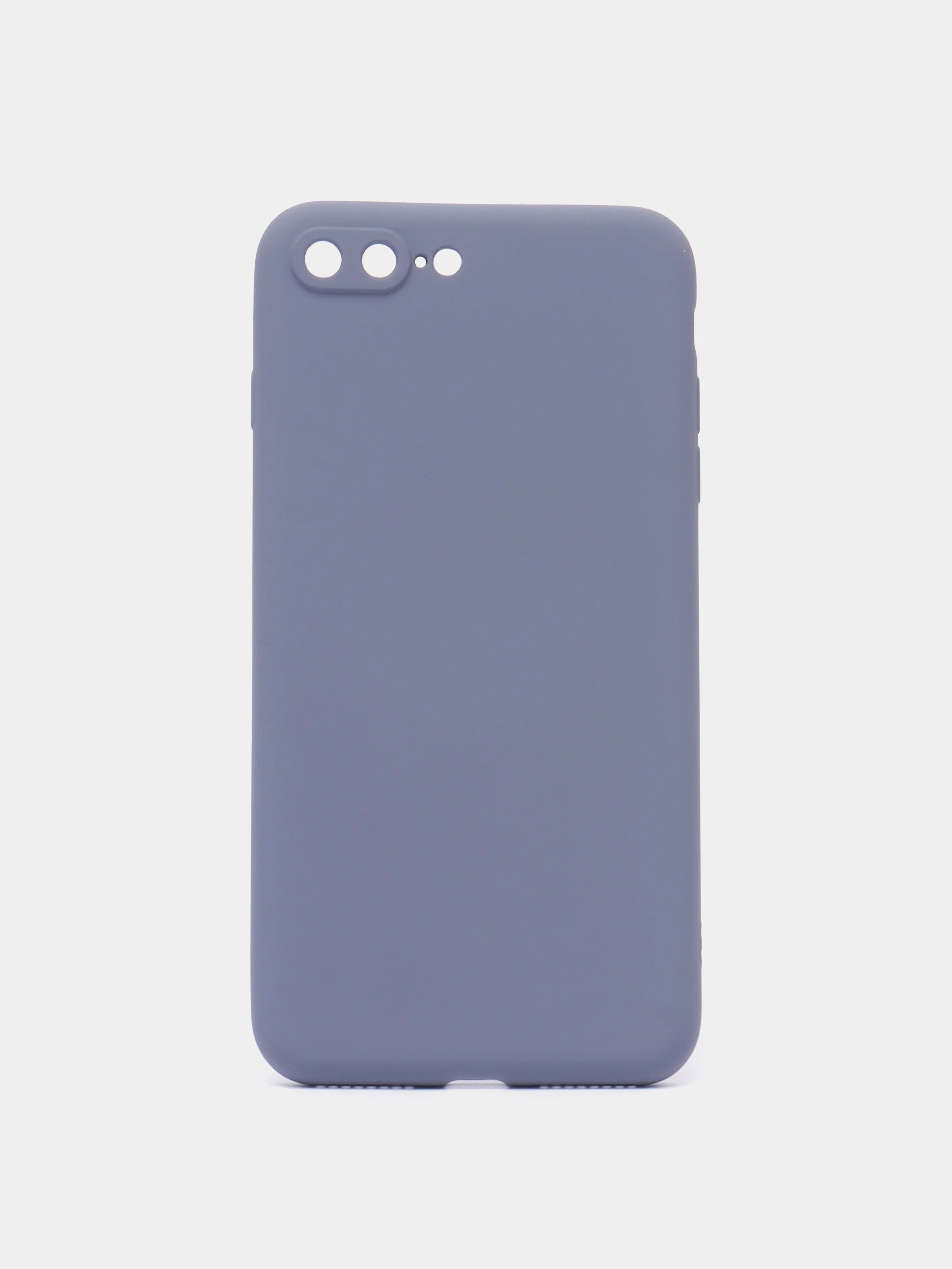 Синий меланж чехол с мягким подкладом iPhone 6/6s, 7/8, 7+/8+, X/Xs, Xr, 11, 11 Pro, 12/12 Pro