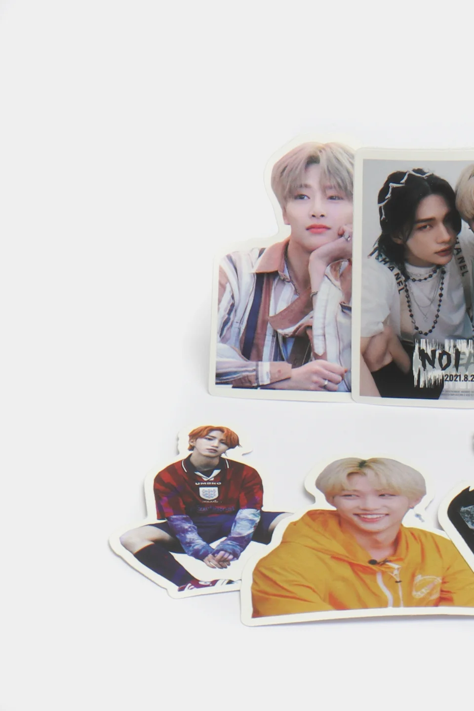 Белый стикеры K-POP Stray Kids, 50 штук