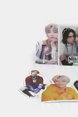 Белый стикеры K-POP Stray Kids, 50 штук