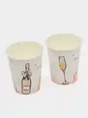 Лавандовый стаканы бумажные на день рождение, гендер пати, 10 шт. Чебурашка, Бэтмен, Гравити Фолз