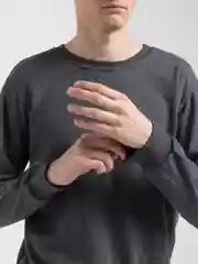 Серый свитшот мужской