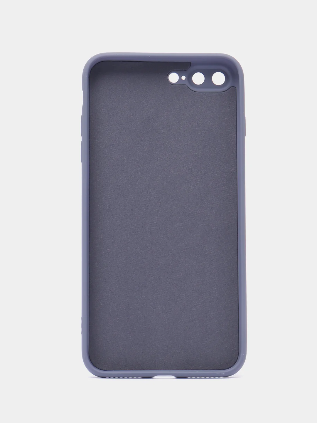 Синий меланж чехол с мягким подкладом iPhone 6/6s, 7/8, 7+/8+, X/Xs, Xr, 11, 11 Pro, 12/12 Pro