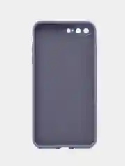 Синий меланж чехол с мягким подкладом iPhone 6/6s, 7/8, 7+/8+, X/Xs, Xr, 11, 11 Pro, 12/12 Pro