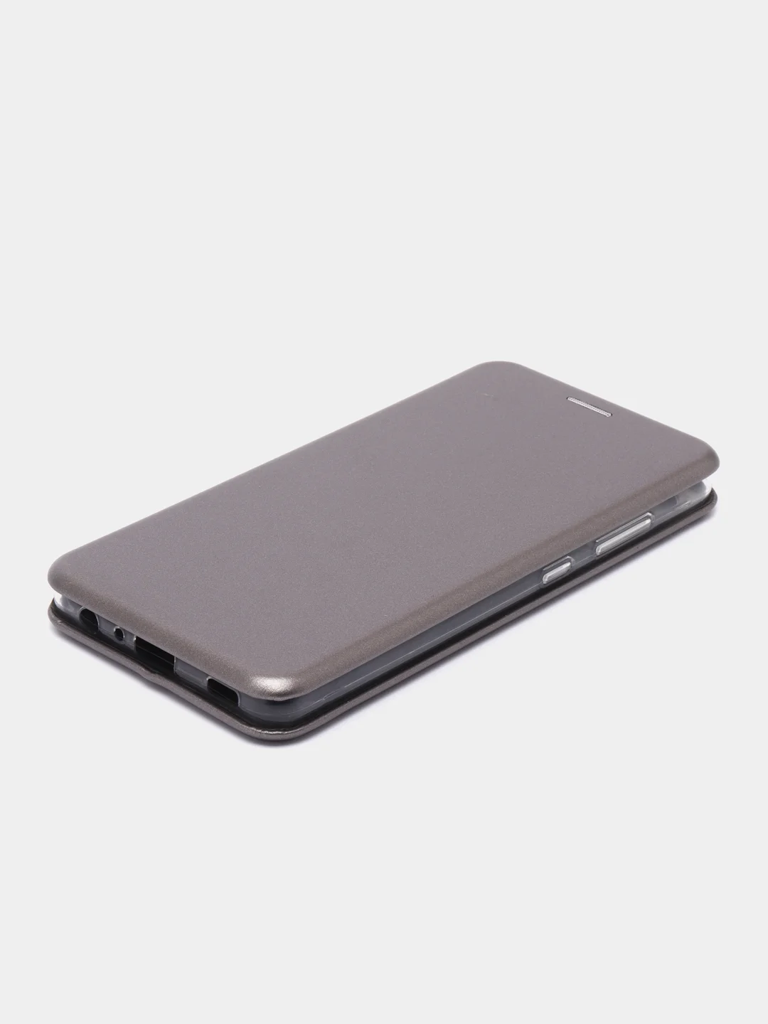 Серебряный чехол-книжка для Samsung Galaxy A52