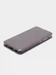 Серебряный чехол-книжка для Samsung Galaxy A52