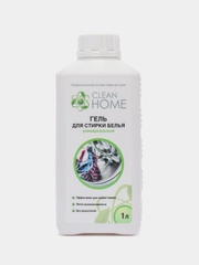 Жидкое средство для стирки Clean Home, гель, универсальное, 1 л